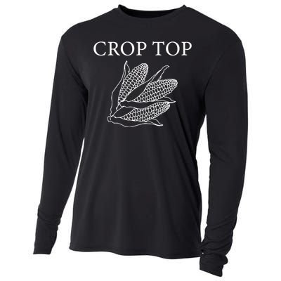 Crop Top Corn Gift For Farm Girl Cooling Performance Long Sleeve Crew