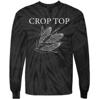 Crop Top Corn Gift For Farm Girl Tie-Dye Long Sleeve Shirt