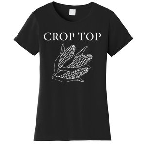 Crop Top Corn Gift For Farm Girl Women's T-Shirt