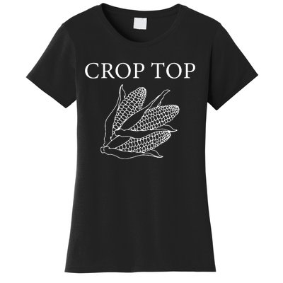 Crop Top Corn Gift For Farm Girl Women's T-Shirt