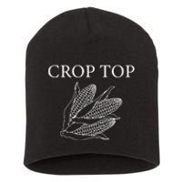 Crop Top Corn Gift For Farm Girl Short Acrylic Beanie