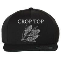 Crop Top Corn Gift For Farm Girl Wool Snapback Cap