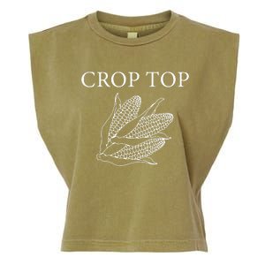 Crop Top Corn Gift For Farm Girl Garment-Dyed Women's Muscle Tee