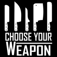 Chef Tools Choose Your Weapon Knives Design Cool Gift City Backpack