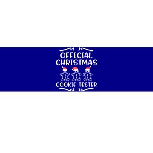 Cookie Tester Chocolate Chip Baker Offiicial Christmas Great Gift Bumper Sticker