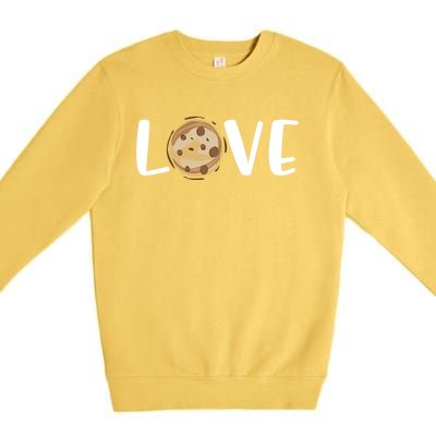 Cookie Tester Chocolate Chip Baker Fun Christmas Funny Gift Premium Crewneck Sweatshirt