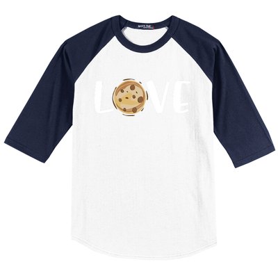 Cookie Tester Chocolate Chip Baker Fun Christmas Funny Gift Baseball Sleeve Shirt