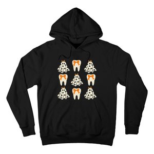 Cute Tooth Coquette Halloween Dental Hygiene Student Hoodie