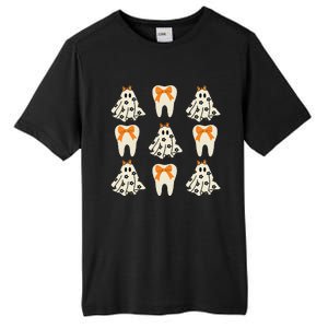 Cute Tooth Coquette Halloween Dental Hygiene Student Tall Fusion ChromaSoft Performance T-Shirt