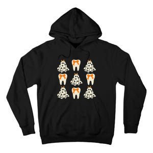 Cute Tooth Coquette Halloween Dental Hygiene Student Tall Hoodie