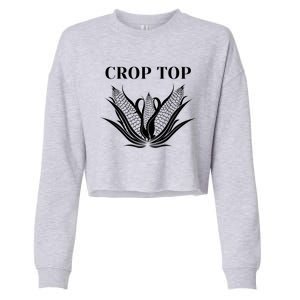 Crop Top Corn Cropped Pullover Crew