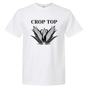 Crop Top Corn Garment-Dyed Heavyweight T-Shirt