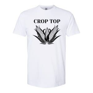 Crop Top Corn Softstyle CVC T-Shirt