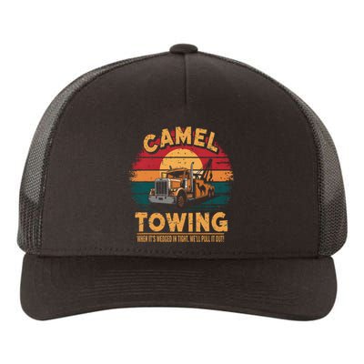 Camel Towing Cool Humor Adult Humor Camel Towing Yupoong Adult 5-Panel Trucker Hat