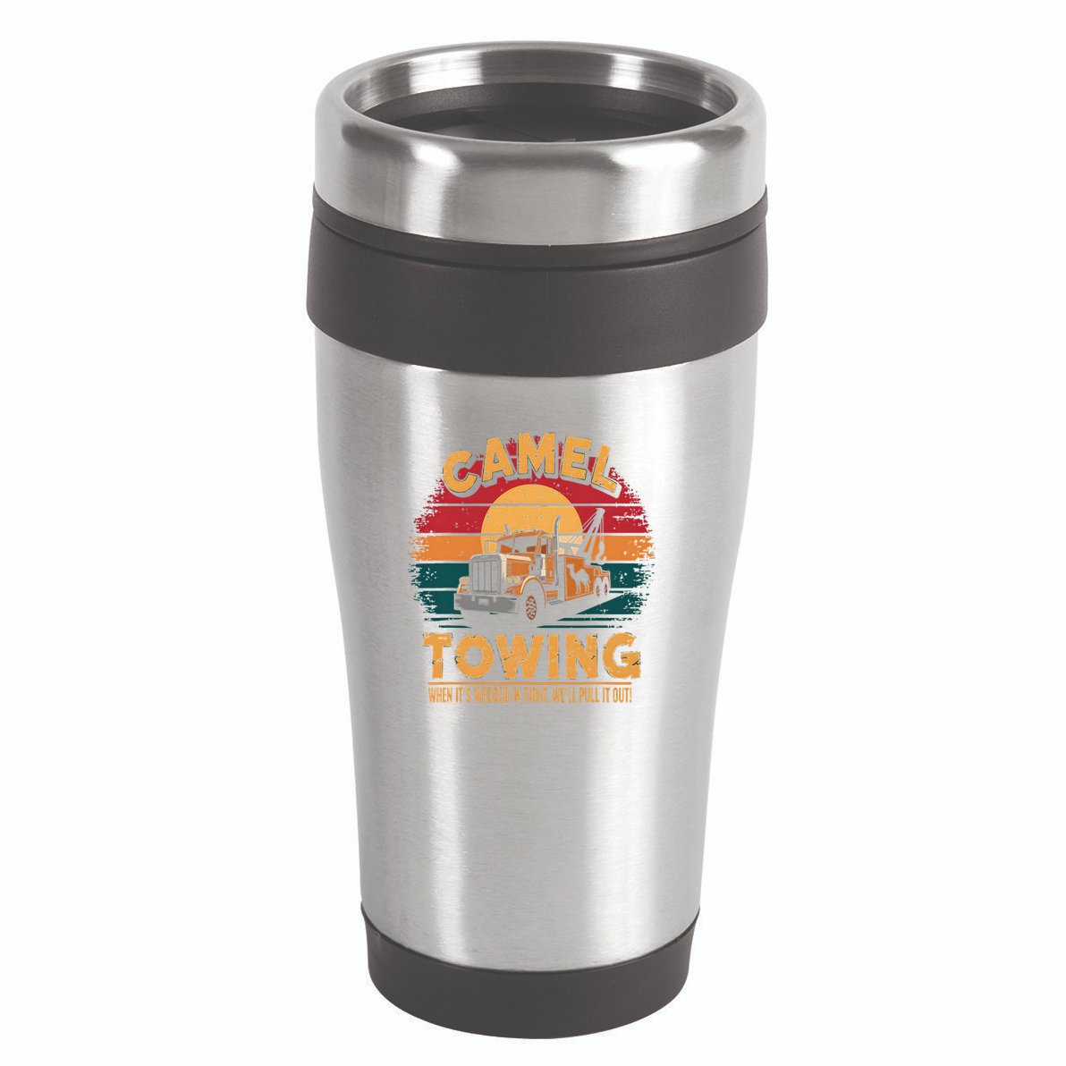 Camel Towing Cool Humor Adult Humor Camel Towing 16oz Travel Tumbler