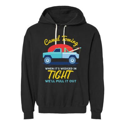 Camel Towing Garment-Dyed Fleece Hoodie