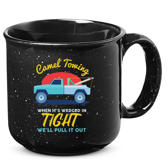Camel Towing 15oz Campfire Ceramic Mug