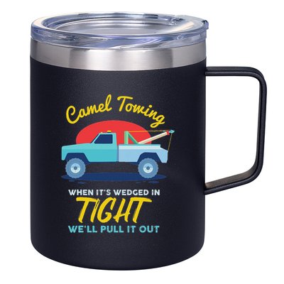 Camel Towing 12oz Stainless Steel Coffee Mug