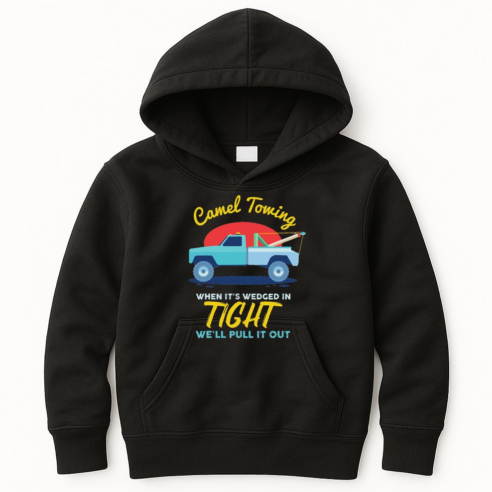 Camel Towing Kids Hoodie