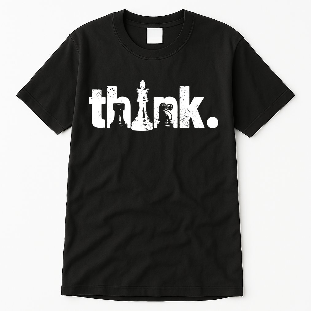 Chess Think Tall T-Shirt