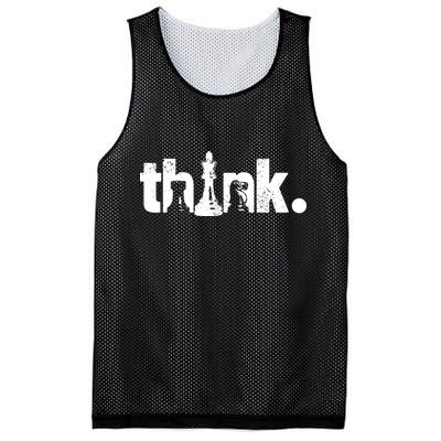 Chess Think Mesh Reversible Basketball Jersey Tank