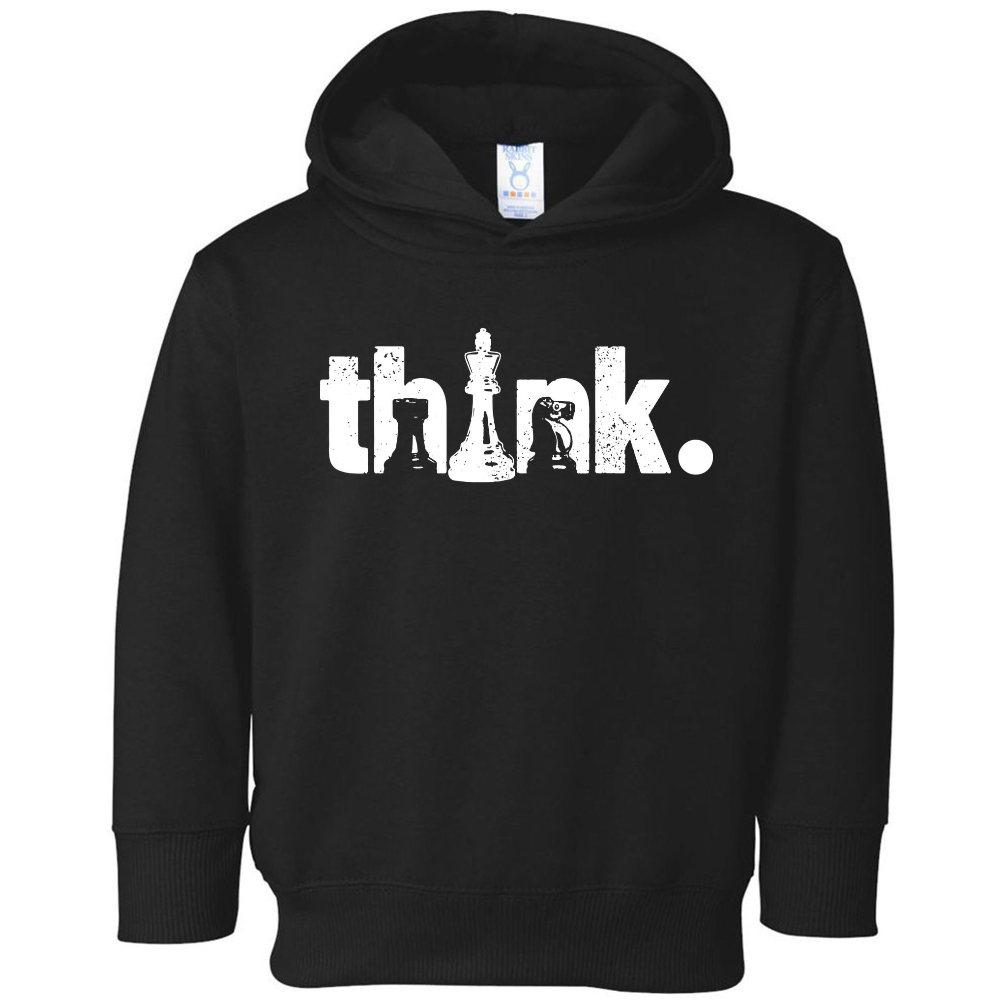 Chess Think Toddler Hoodie