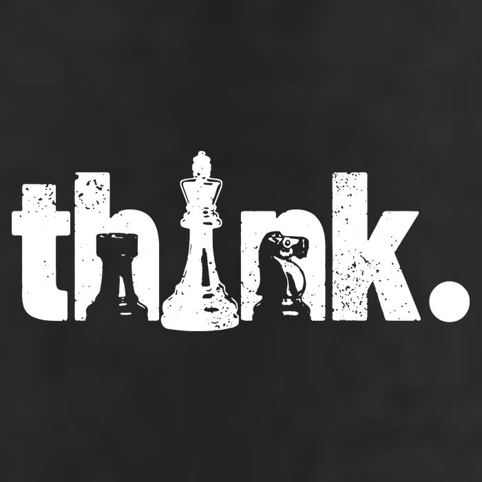 Chess Think Golf Towel