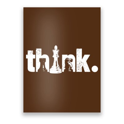 Chess Think Poster