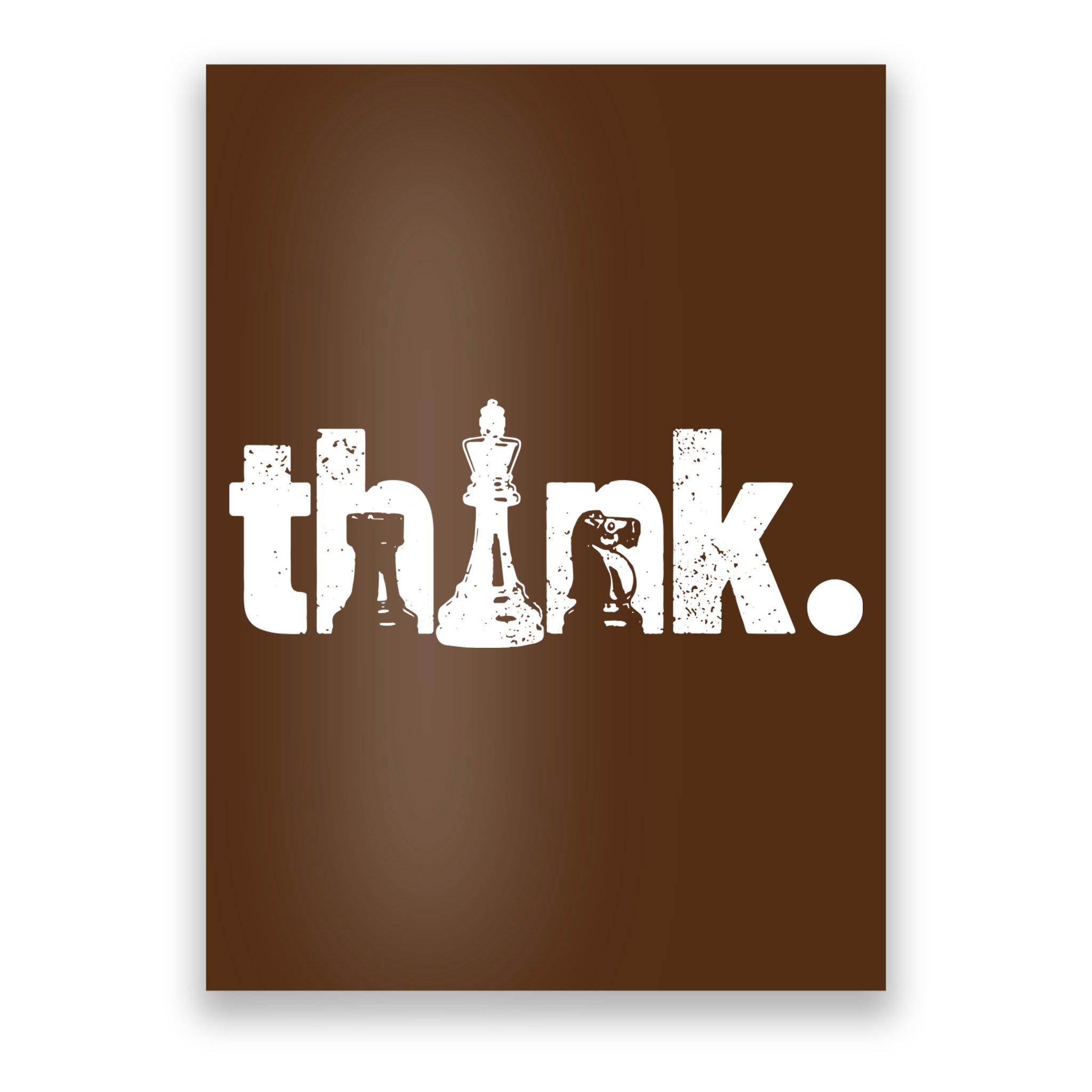 Chess Think Poster