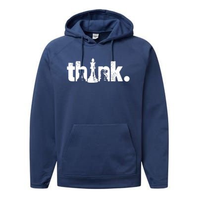 Chess Think Performance Fleece Hoodie