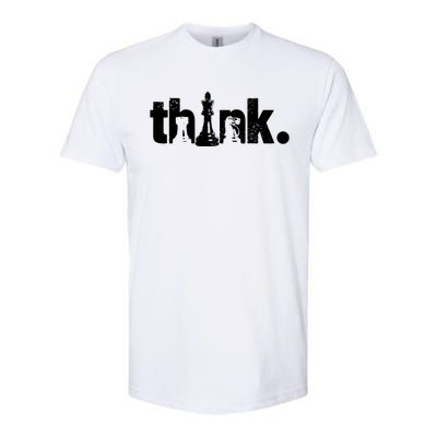 Chess Think Softstyle CVC T-Shirt