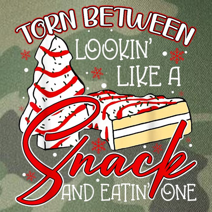Christmas Tree Cake Torn Between Look Like A Snack Eat One Legacy Tie Dye Trucker Hat