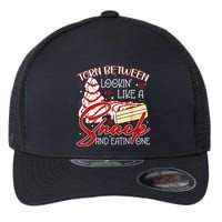 Christmas Tree Cake Torn Between Look Like A Snack Eat One Flexfit Unipanel Trucker Cap