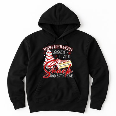 Christmas Tree Cake Torn Between Look Like A Snack Eat One Hoodie