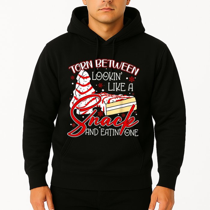 Christmas Tree Cake Torn Between Look Like A Snack Eat One Hoodie
