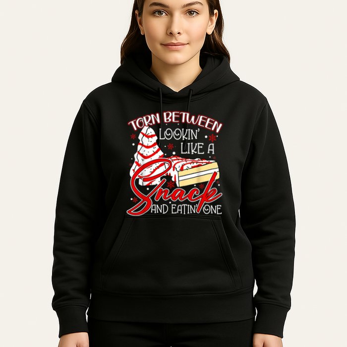 Christmas Tree Cake Torn Between Look Like A Snack Eat One Hoodie