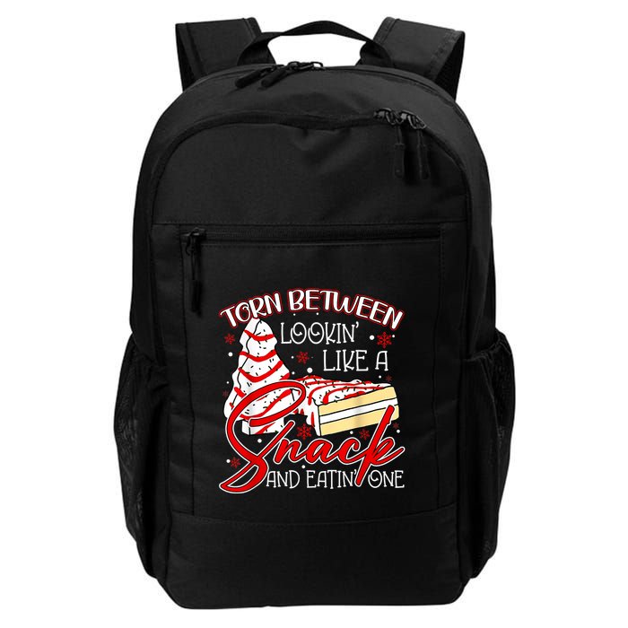Christmas Tree Cake Torn Between Look Like A Snack Eat One Backpack