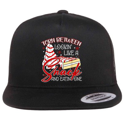 Christmas Tree Cake Torn Between Look Like A Snack Eat One Flatbill Hat
