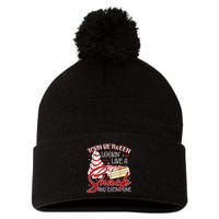 Christmas Tree Cake Torn Between Look Like A Snack Eat One Pom Pom 12in Knit Beanie