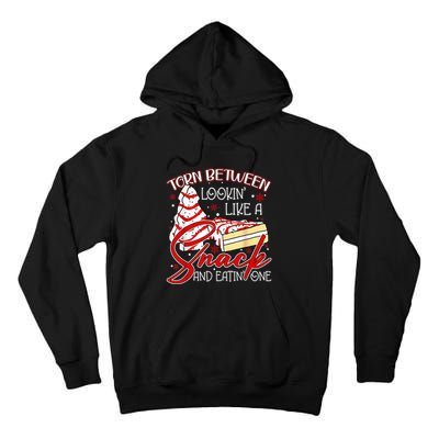 Christmas Tree Cake Torn Between Look Like A Snack Eat One Tall Hoodie
