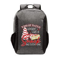 Christmas Tree Cake Torn Between Look Like A Snack Eat One Vector Backpack