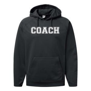 Coach TShirt Performance Fleece Hoodie