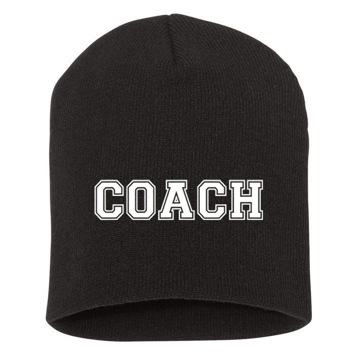 Coach TShirt Short Acrylic Beanie