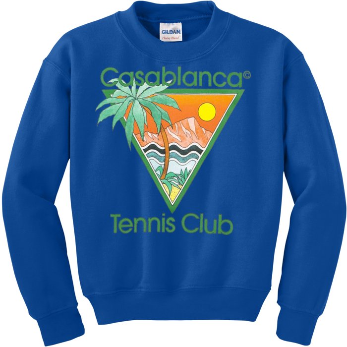 Casablanca Tennis Club Cute Gift Kids Sweatshirt