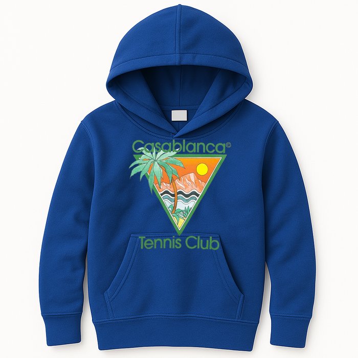 Casablanca Tennis Club Cute Gift Kids Hoodie