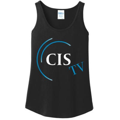 Cis Tv Crew Pocket Logo Ladies Essential Tank