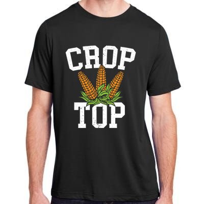 Crop Top Corn Farming Agriculturist Aggriculture Farmer Cute Gift Adult ChromaSoft Performance T-Shirt