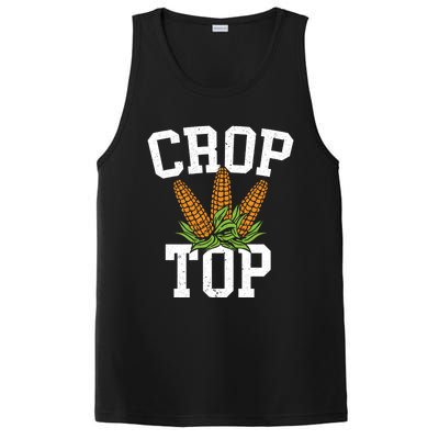 Crop Top Corn Farming Agriculturist Aggriculture Farmer Cute Gift PosiCharge Competitor Tank