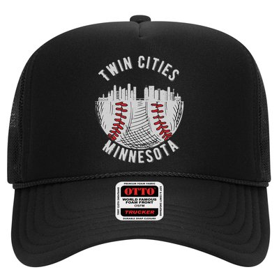 Cool Twin Cities Minnesota MN Baseball Skyline St. PaulMPLS Hat