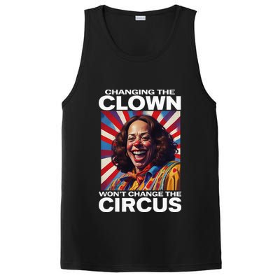 Changing The Clown WonT Change The Circus Kamala Clown PosiCharge Competitor Tank